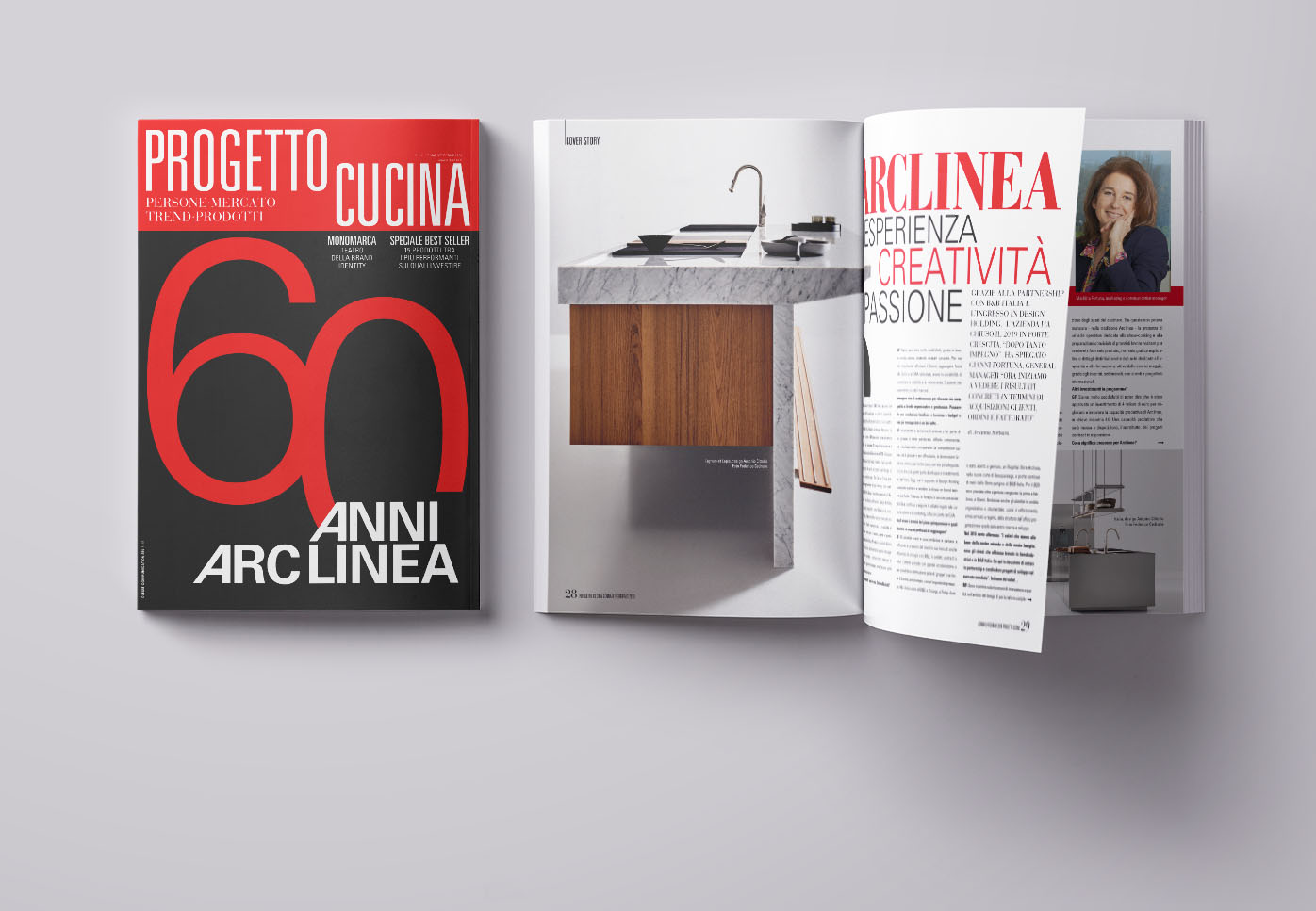 Rivista Abitare il bagno