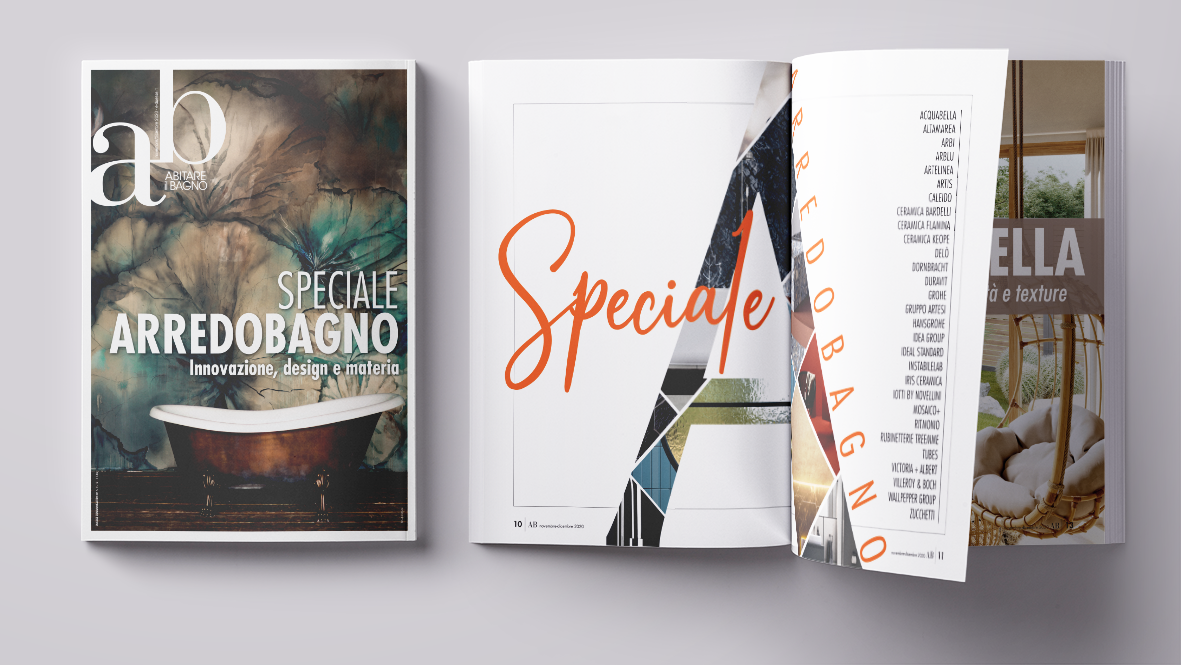 Rivista Abitare il bagno